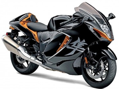 Billige Suzuki GSXR 1300 Hayabusa Motorrad Verkleidung 2021-2025 - Schwarzes Gold