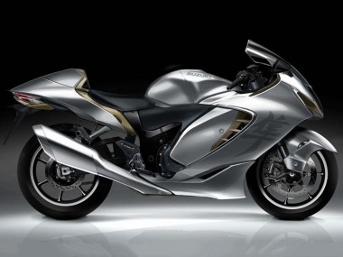 Billige Suzuki GSXR 1300 Hayabusa Motorrad Verkleidung 2021-2025 - Silber