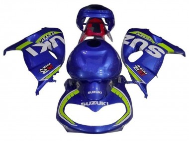 Billige Blau Weiß Neon Gelb 1998-2003 Suzuki TL1000R Motorrad Verkleidung