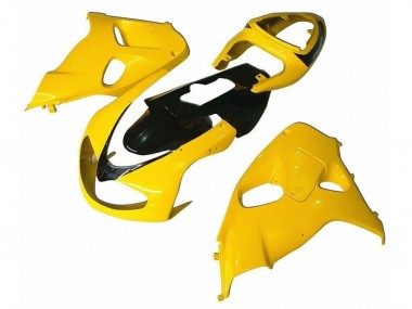 Billige Gelb Schwarz 1998-2003 Suzuki TL1000R Motorrad Verkleidung