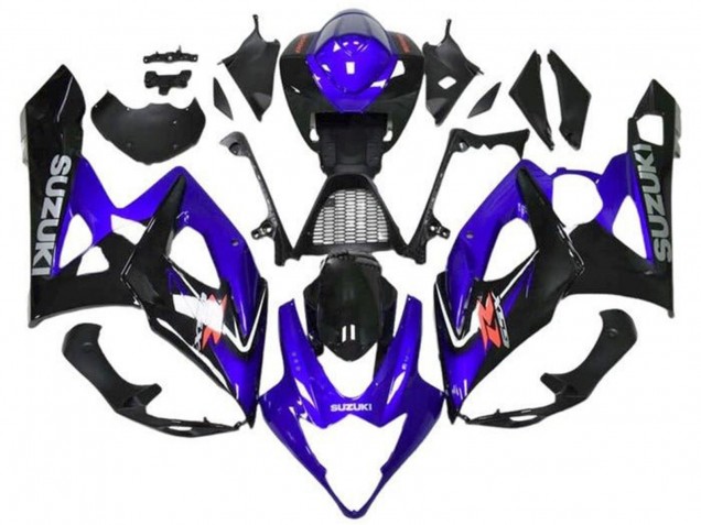 Billige Blau Schwarz Grau 2005-2006 Suzuki GSXR 1000 Motorrad Verkleidung