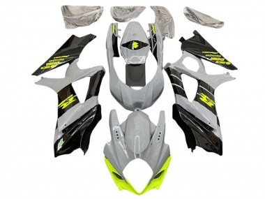 Billige Grau Schwarz Neon Gelb 2005-2006 Suzuki GSXR 1000 Motorrad Verkleidung