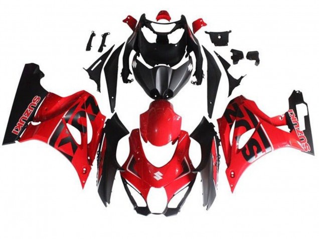Billige Rot Schwarz 2017-2024 Suzuki GSXR1000 Motorrad Verkleidung