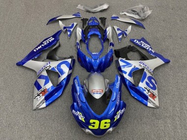 Billige Blau Silber 36 2009-2016 Suzuki GSXR 1000 Motorrad Verkleidung