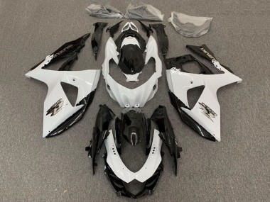 Billige Weiß Schwarz 2009-2016 Suzuki GSXR 1000 Motorrad Verkleidung