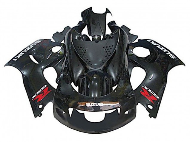 Billige Schwarz Weiß Rot 1996-2000 Suzuki GSXR 600 / GSXR 750 Motorrad Verkleidung