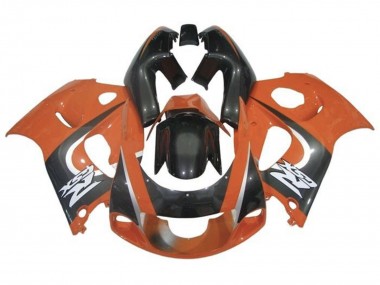 Billige Orange Schwarz 1996-2000 Suzuki GSXR 600 / GSXR 750 Motorrad Verkleidung