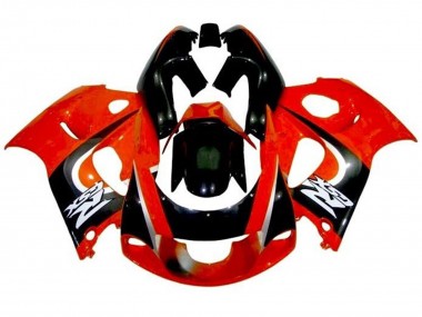 Billige Rot Schwarz Silber 1996-2000 Suzuki GSXR 600 / GSXR 750 Motorrad Verkleidung