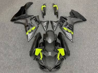 Billige Grau Schwarz Neon Gelb 2011-2024 Suzuki GSXR 600 / GSXR 750 Motorrad Verkleidung