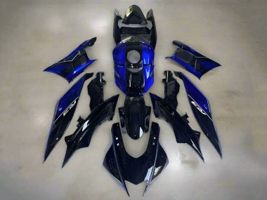Billige Blau Glänzendes Dunkel Blau 2019-2021 Yamaha YZF R3/R25 Motorrad Verkleidung