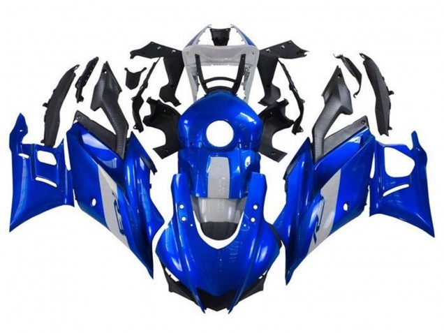Billige Blau Grau Schwarz 2019-2021 Yamaha YZF R3/R25 Motorrad Verkleidung