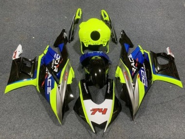 Billige Neon Gelb Weiß Blau Schwarz 74 2019-2021 Yamaha YZF R3/R25 Motorrad Verkleidung