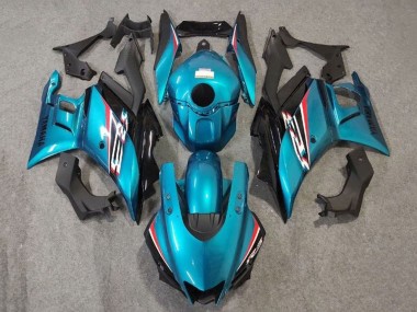 Billige Blau Weiß Rot Schwarz 2022-2024 Yamaha YZF R3/R25 Motorrad Verkleidung