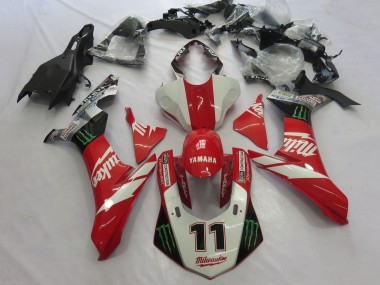 Billige Weiß Rot Schwarz Grün Monster Milwaukee 2020-2025 Yamaha YZF 1000 R1 Motorrad Verkleidung