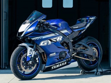 Billige Blau Silber GYTR 2017-2023 Yamaha YZF R6 Motorrad Verkleidung