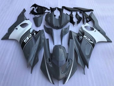Billige Dunkel Nardo Grau Weiß Schwarz 2017-2023 Yamaha YZF R6 Motorrad Verkleidung