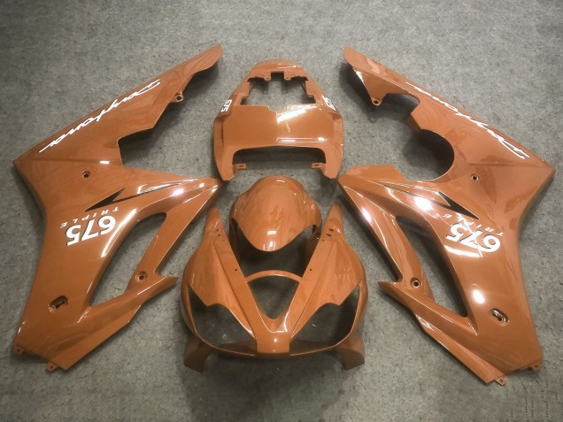 Billige Bronze Orange 2006-2008 Triumph Daytona 675 Triple Motorrad Verkleidung