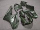Billige Matt Grün Weiß 2009-2012 Triumph Daytona 675 Triple Motorrad Verkleidung