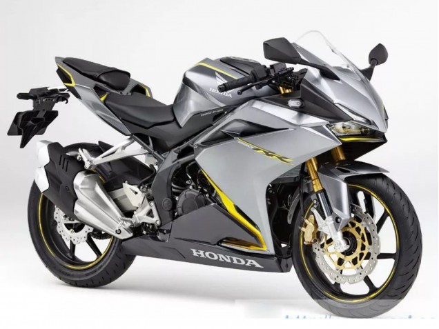 Billige Silber Gelb Matt Schwarz 2017-2022 Honda CBR250RR Motorrad Verkleidung