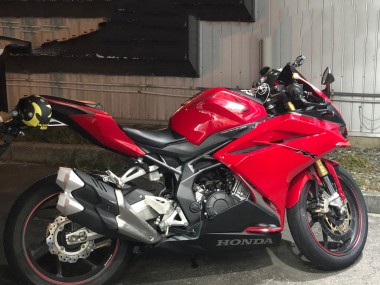 Billige Rot Matt Schwarz 2017-2022 Honda CBR250RR Motorrad Verkleidung