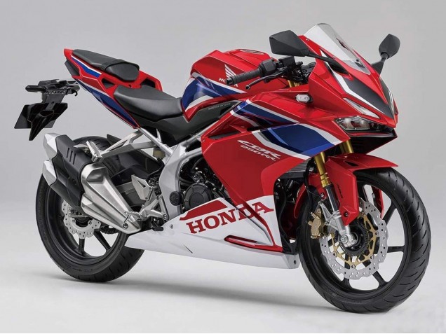Billige Rot Blau Weiß 2017-2022 Honda CBR250RR Motorrad Verkleidung