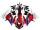 Billige Rot Blau Weiß 2017-2022 Honda CBR250RR Motorrad Verkleidung