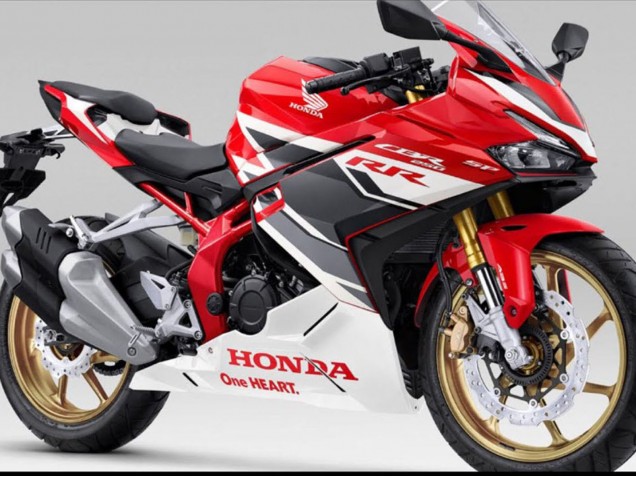 Billige Rot Weiß Grau 2023-2024 Honda CBR250RR Motorrad Verkleidung