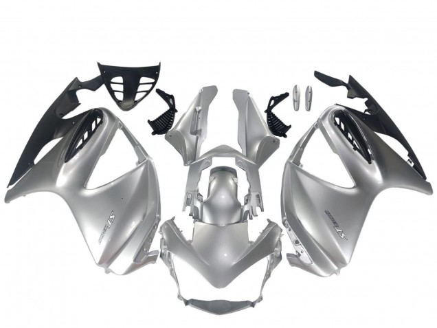 Billige Silber Matt Schwarz 2002-2016 Honda ST1300 Motorrad Verkleidung