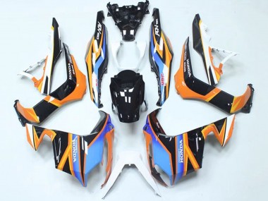Billige Blau Orange Glänzendes Schwarz 2018-2021 Honda ADV150 Motorrad Verkleidung