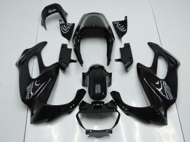 Billige Honda VTR1000F Motorrad Verkleidung 1997-2005 - Glanzendes Schwarz