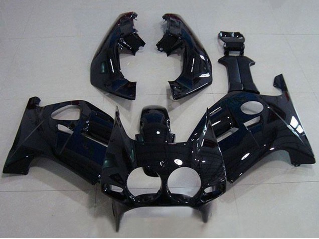 Billige Honda CBR250RR MC19 Motorrad Verkleidung 1988-1989 - Glanzendes Schwarz