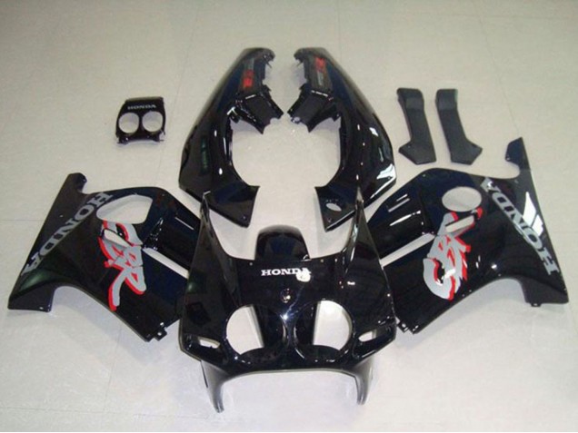 Billige Glänzendes Schwarz 1988-1989 Honda CBR250RR MC19 Motorrad Verkleidung