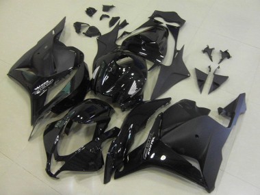 Billige Honda CBR600RR Motorrad Verkleidung 2009-2012 - Glanzendes Schwarz Matt Schwarz OEM Stil