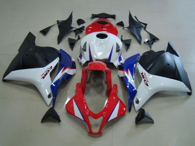 Billige Honda CBR600RR Motorrad Verkleidung 2009-2012 - Weiss Rot Blau Matt Schwarz