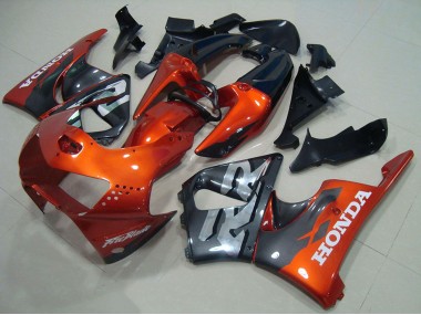 Billige Honda CBR900RR 919 Motorrad Verkleidung 1998-1999 - Orange Grau