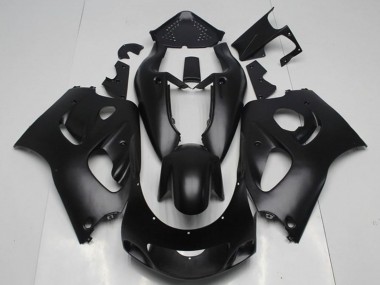 Billige Suzuki GSXR 600 Motorrad Verkleidung 1996-2000 - Matt Schwarz