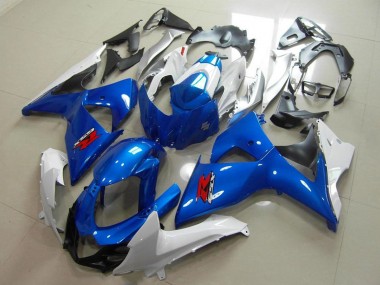Billige Suzuki GSXR 1000 Motorrad Verkleidung 2009-2016 - Blau Weiss Schwarz OEM Stil