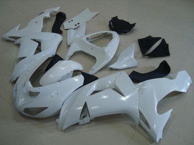 Billige Kawasaki ZX10R Motorrad Verkleidung 2006-2007 - Weiss