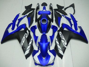 Billige Blau Matt Schwarz 2015-2018 Yamaha YZF R3 Motorrad Verkleidung