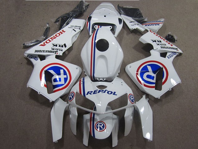 Billige Weiß Blau Repsol 2005-2006 Honda CBR600RR Motorrad Verkleidung