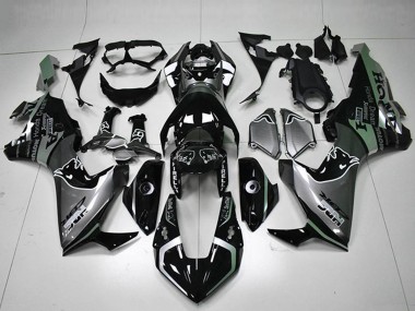 Billige Silber Glänzendes Schwarz HRC 2017-2023 Honda CBR1000RR Motorrad Verkleidung