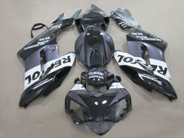Billige Glänzendes Schwarz Weiß Grau Repsol 2004-2005 Honda CBR1000RR Motorrad Verkleidung