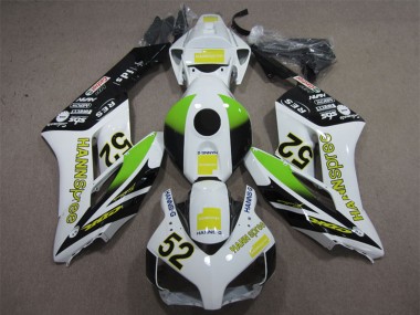 Billige Weiß Gelb Grün Glänzendes Schwarz Hannspree 52 2004-2005 Honda CBR1000RR Motorrad Verkleidung