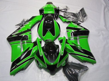 Billige Grün Glänzendes Schwarz 2004-2005 Honda CBR1000RR Motorrad Verkleidung