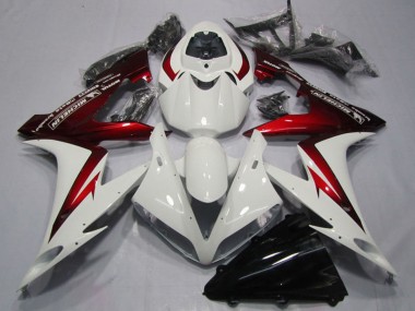 Billige Weiß Rot 2004-2005 Honda CBR1000RR Motorrad Verkleidung