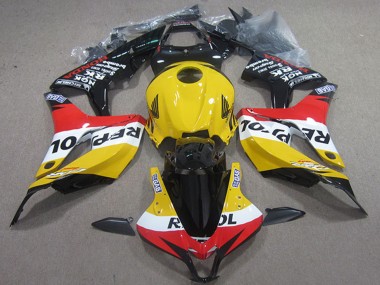 Billige Gelb Weiß Rot Glänzendes Schwarz Repsol 2004-2005 Honda CBR1000RR Motorrad Verkleidung