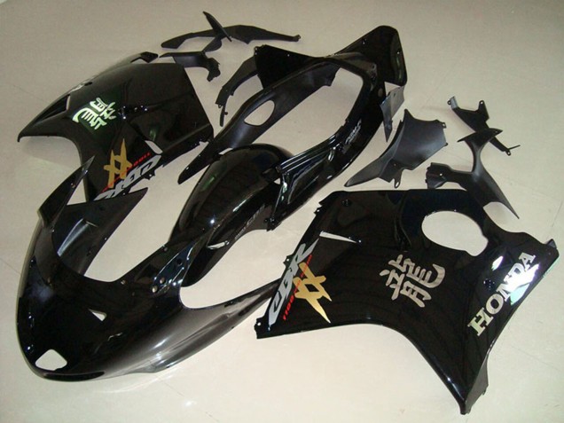 Billige Glänzendes Schwarz 1996-2007 Honda CBR1100XX Blackbird Motorrad Verkleidung