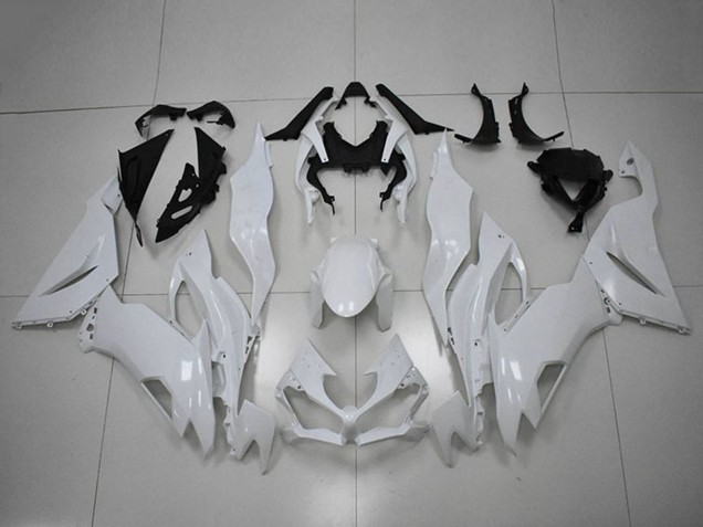 Billige Weiß 2019-2022 Kawasaki ZX6R Motorrad Verkleidung