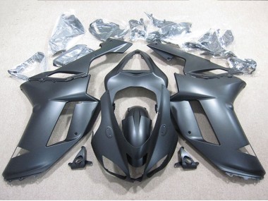 Billige Schwarz 2007-2008 Kawasaki ZX6R Motorrad Verkleidung
