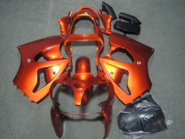 Billige Orange 2000-2002 Kawasaki ZX6R Motorrad Verkleidung